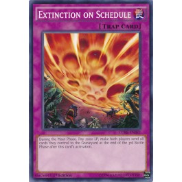 Extinction on Schedule
