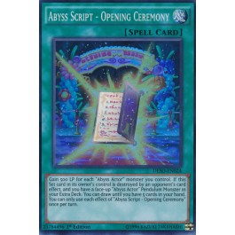 Abyss Script - Opening Ceremony