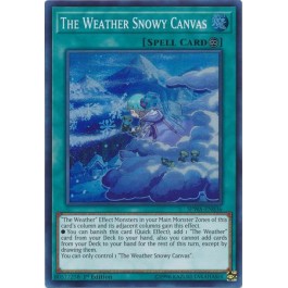 The Weather Snowy Canvas