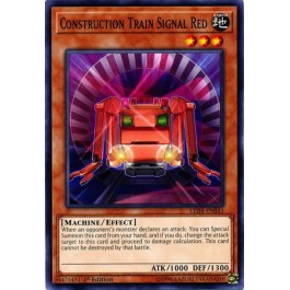 Construction Train Signal Red