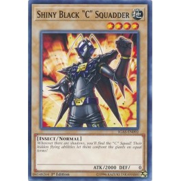 Shiny Black "C" Squadder