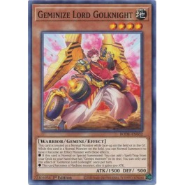 Geminize Lord Golknight