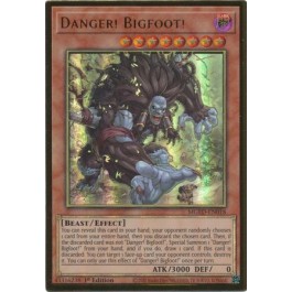 Danger! Bigfoot!