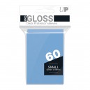 Protectores Pro-Gloss Light Blue (60 Und) (Ultra-Pro) (Small)﻿