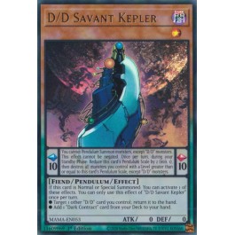 D/D Savant Kepler