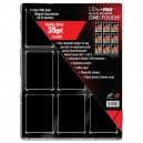 One-Touch 35PT 9-Card Black Border Magnetic Card Holder (Ultra-Pro)