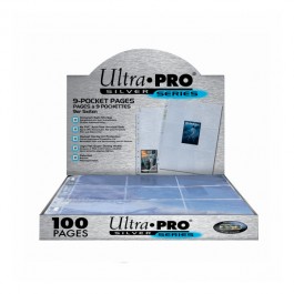 Hojas 9x9 Ultra-Pro Silver Box (100und)