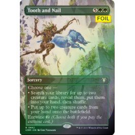 Tooth and Nail (Borderless) - Foil