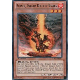 Burner, Dragon Ruler of Sparks